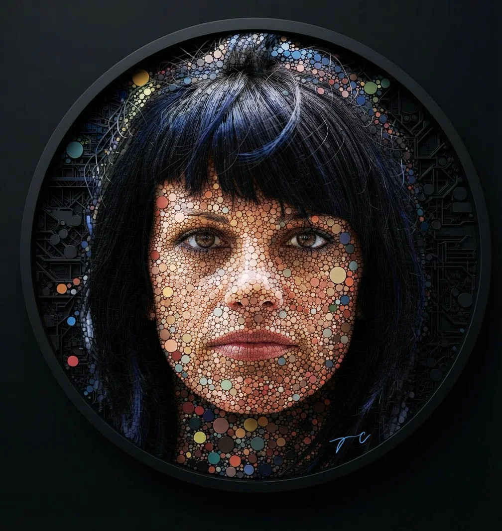 Artwork, Digital Circlism